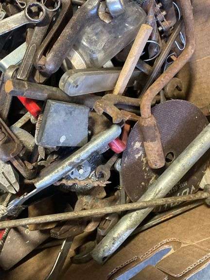 Various wrenches and tools