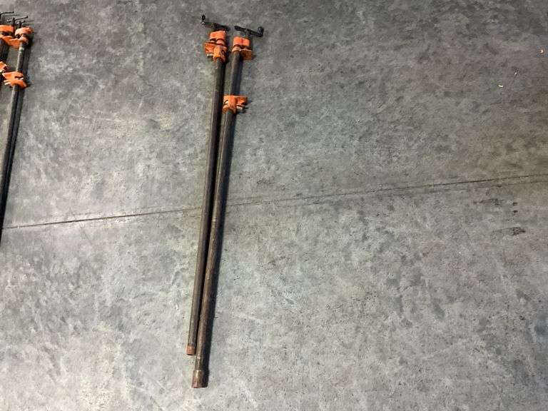 Lot of 6 Pipe Clamps