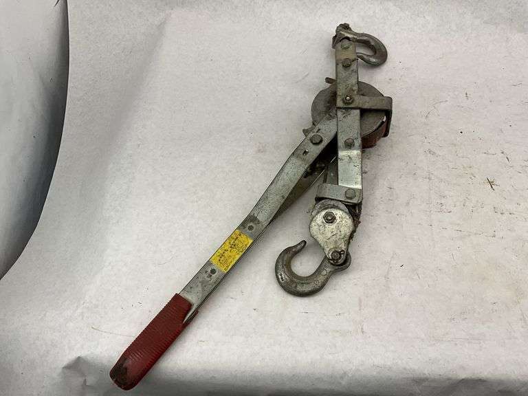 Lot of Two Cable Come Along Winches