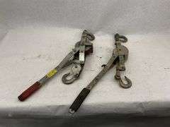 Lot of Two Cable Come Along Winches