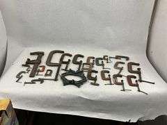 Assorted Collection of Metal Clamps
