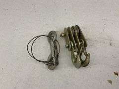 Assorted Pulley Blocks, Hooks and Chains