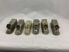 Lot of 6 Trailer Hitch Couplers