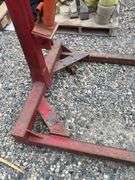 Red Shop Crane Engine Hoist with Chain