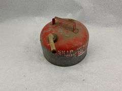 Group of Metal Gas and Kerosene Cans