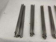 Lot of Metal Wire Stakes with Hooked Ends