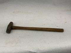 Vintage Style Hammer with Wooden Handle