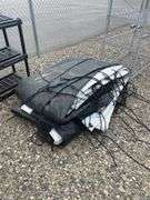 Heavy Duty Black and White Tarps