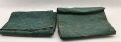 Pair of Canvas Tarps