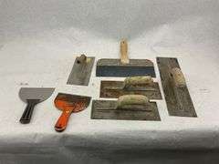 Lot of 8 Various Trowels