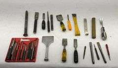 Mixed Lot of Chisels and Punches