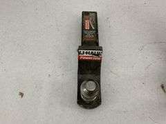 Two Trailer Hitch Ball Mounts, U-Haul PowerTow