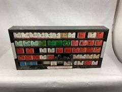 Vintage PIK-A-NUT PAK Assortment Display Cabinet