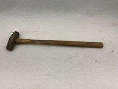 Vintage Style Hammer with Wooden Handle