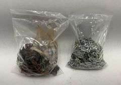 Lot of Assorted Chains - Various Sizes and Finishes