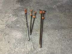 Lot of 6 Pipe Clamps