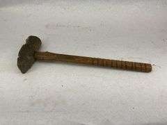 Hand Forged Hammer with Wood Handle