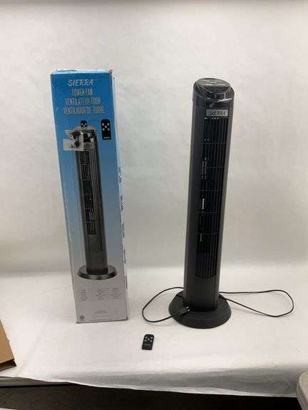 Sierra Tower Fan with Remote