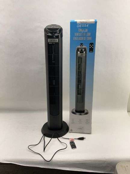 Sierra Tower Fan with Remote