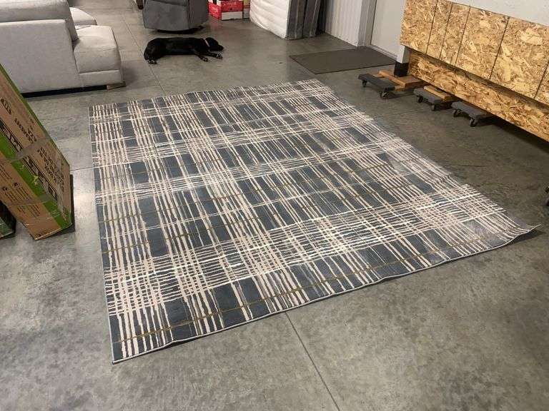 Nourison Reclaimed Area Rug - 7'10" x 9'10" - RECO9 Slate