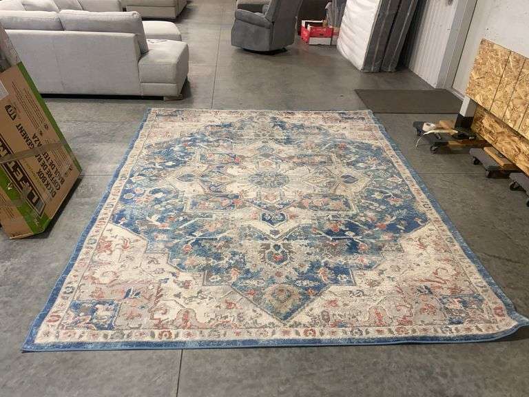 Brio Designer Inspired Area Rug - 7ft 10in x 10ft