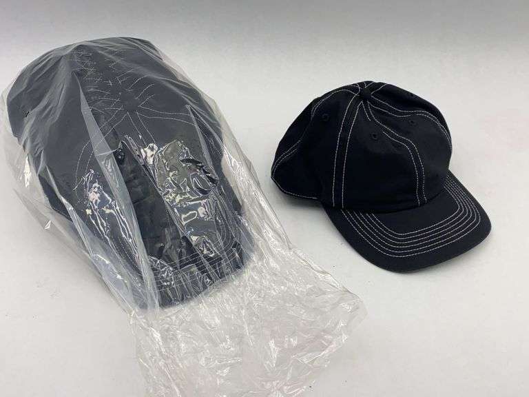 12 New Forte Gear Black Cotton Baseball Caps