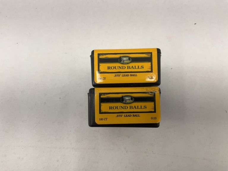 Speer .375" Lead Round Balls - 2 boxes image