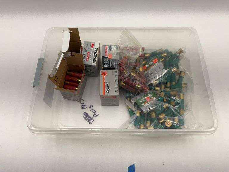 Mixed Lot of 12 Gauge Shotgun Shells Steel  (Approx. 190 Rounds) image