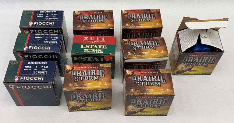 Assorted 12 Gauge Shotgun Shells - Federal Premium, Fiocchi, and Estate image