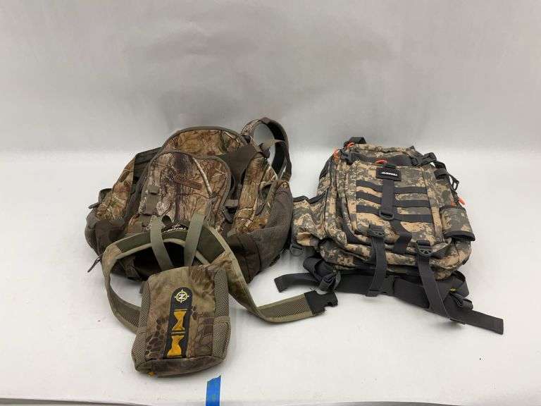 Lot of Hunting Backpacks including Hideaway and Tenzing image