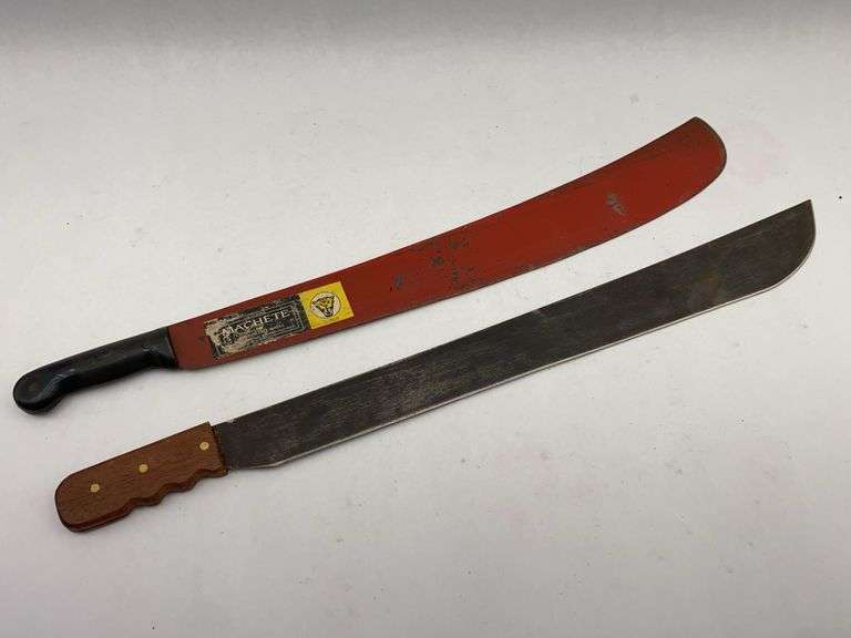 Pair of Machetes - El Tigre Red Machete image