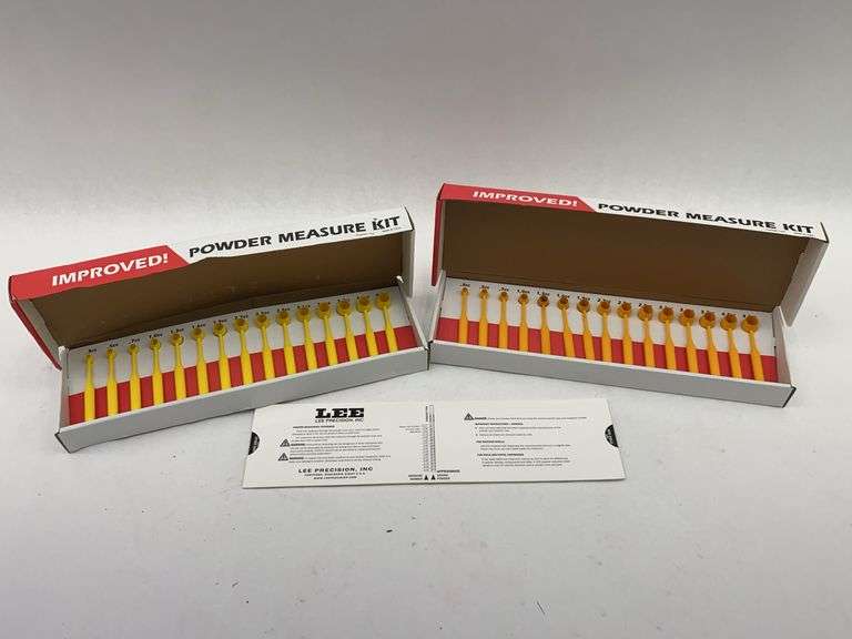 Two Lee Precision Powder Measure Kits image
