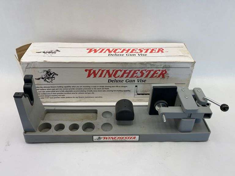 Winchester Deluxe Gun Vise with Original Box image