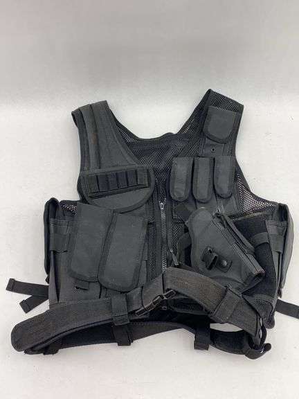 Tactical Assault Vest - Black image