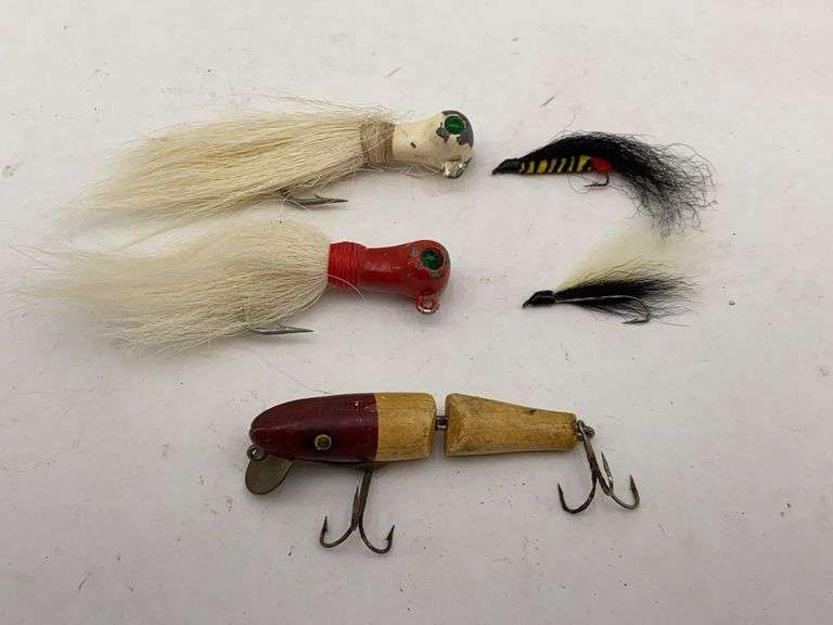 Vintage Lot of Fishing Lures image