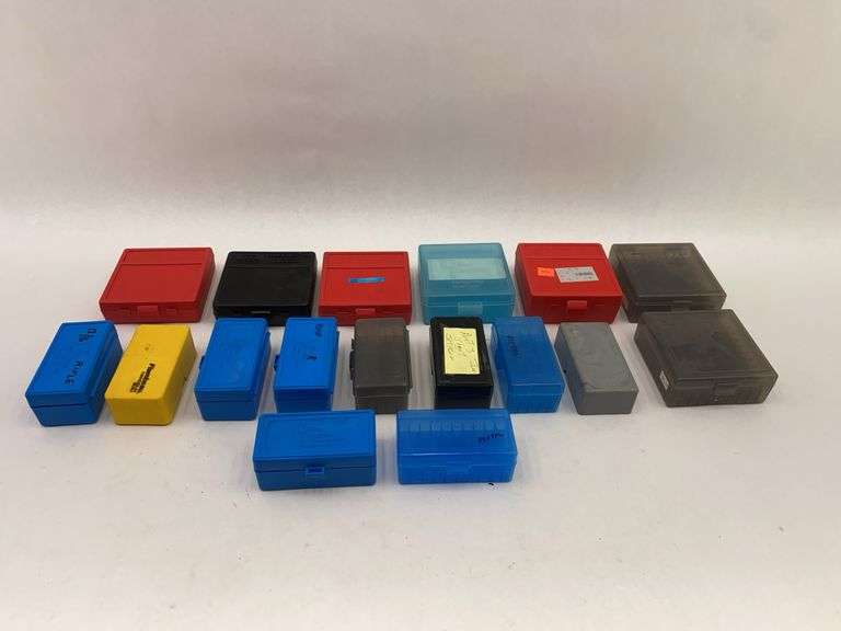 Assorted Ammunition Reloading Boxes image