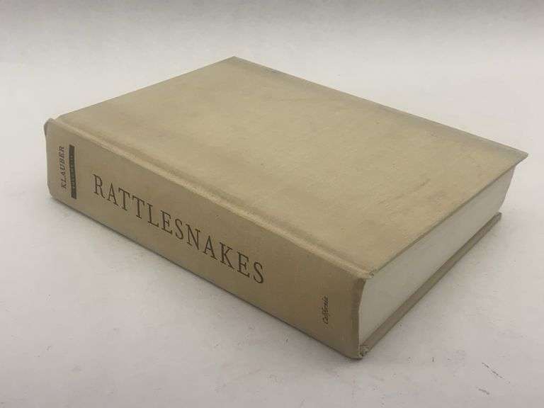 Rattlesnakes: Their Habits, Life Histories, and Influence on Mankind - Laurence M. Klauber image