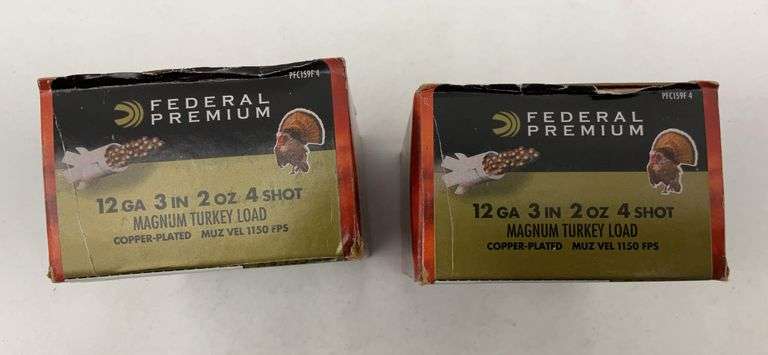 Federal Premium Magnum Turkey Load 12 Gauge Shotgun Shells - 2 boxes image