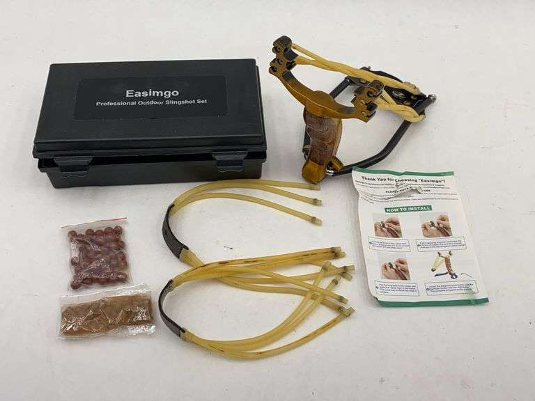 Easimgo Professional Outdoor Slingshot Set image