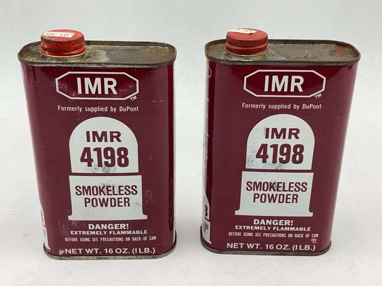 Two IMR 4198 Smokeless Powder- 16oz image