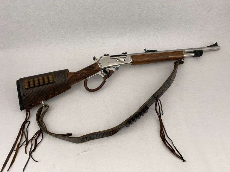 Custom Marlin Guide Gun 1895 Stainless “Survival Rifle” .45-70 Government image