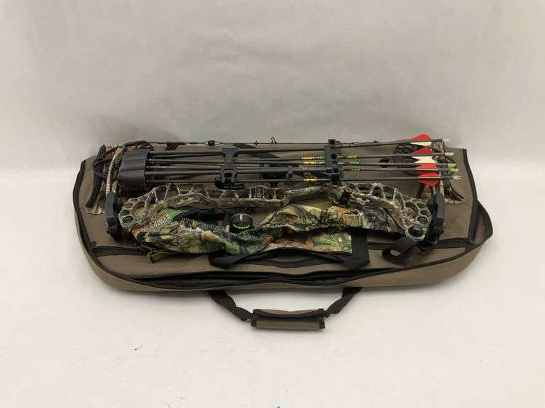 Mathews Vertix Compound Bow with Arrows & Case image