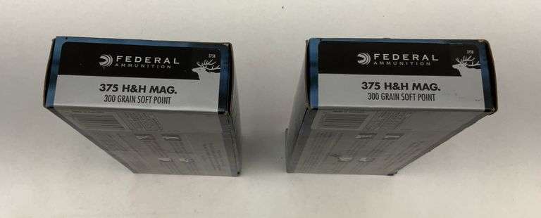 Federal Rifle Ammunition - Power Shok & .375 H&H - 2 boxes Mag image