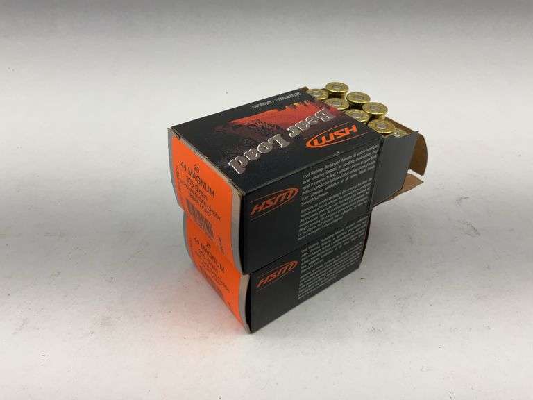 HSM .44 Magnum 305 Grain Lead WFN Gas Check "Bear Load" - 2 boxes image