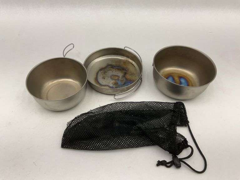 Snow Peak Titanium 3-Piece Camping Cookware Set image