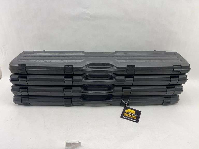 Lot of 4 Plano SE Series Single Scope Rifle Cases - Like New image