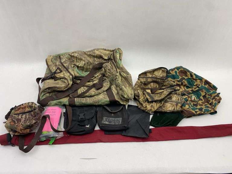 Hunting Gear Lot - Bags, Pouches, and More image