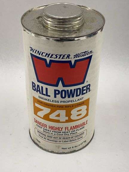 8lbs Winchester Western Ball Powder 748 Smokeless Propellant image