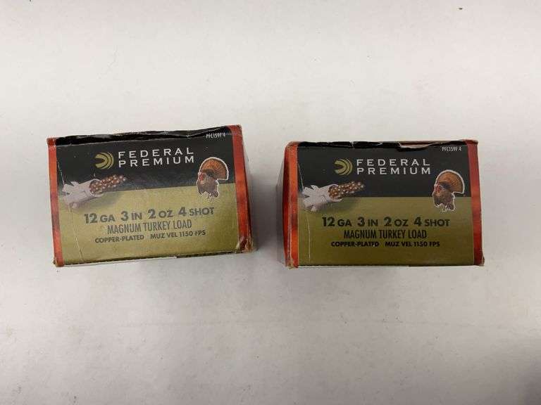 Federal Premium Magnum Turkey Load 12 Gauge Shotgun Shells - 2 boxes image