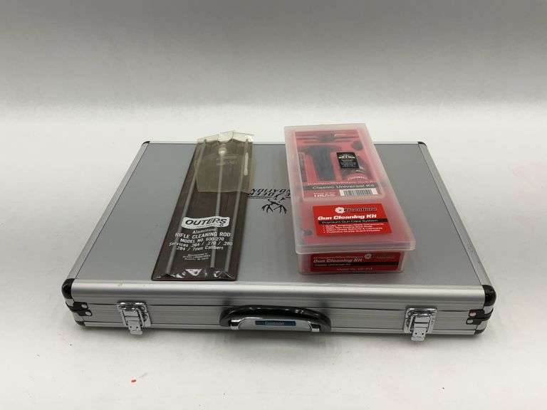 Gunmaster Cleaning Kit with Outers Rifle Cleaning Rod and KleenBore Gun Cleaning Kit image